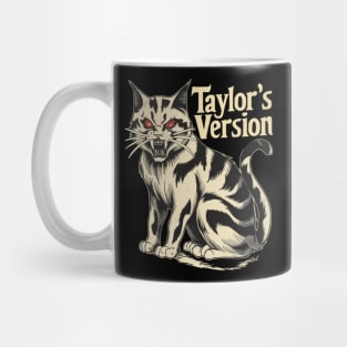 death metal taylors cat version Mug